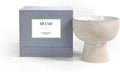 Blueme Renew Candle | Ivy & Rose | 2 Wick - Refillable Wellness Candle with Essential Oils, Hand Finished & Poured Soy Wax Blend Ceramic Vessel, Natural Cotton Wicks | Medium 12 oz