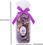 Purple Lavender Potpourri Bowl Dried Flowers, 3PCS Spring Strawberry Potpourri Bowl Filler Rose Vase Bowl Filler Decorative for Perfume Home Decoration Long Lasting Aroma (Lavender , Rose, Strawberry)