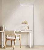 Pure Light Floor Lamp 9500LM Full Spectrum, 4000K Natural Daylight Eye-Care Reading Light, Dimmable 100W Standing Lamp with Motion Sensor for Home Office, 60000+ Hours