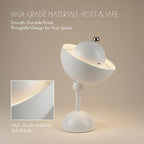 Detachable Magnetic Head Desk Lamp,Rechargeable Battery Powered Table Lamp,Dimmable Type-C Charging,Cordless Table Lamp for Reading Study Bedside