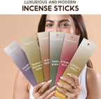 Folkulture Incense Sticks with Holder (120 Sticks) | Set of 6 Incense Sticks for Aromatherapy, Focus | No Charcoal, Organic, Non Toxic, 45 Mins, Long Burning Vanilla, Coconut, Lavender Insence-Sticks