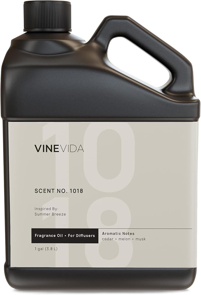VINEVIDA (128oz) Fragrance Collection Diffuser Oil - Hotel Scent for Home - Cold Air Diffuser Oil - Essential Oil No.1018 Inspired by Ritz Carlton