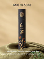 Fragrant Stick Incense Collection–2 Pack Osmanthus& White Tea Scented Incense Mild Fresh Aroma for Home Office Spa Natural air Purifying Aromatherapy for Relaxation Stress Relief