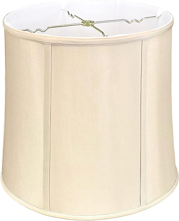 Royal Designs, Inc. BSO-719-14BG Drum Basic Lamp Shade, 13 x 14 x 14, Beige