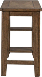 Liberty Furniture Carolina Park Console Table for Living Room - Amber Brown Oak