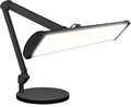 Neatfi LED Desk Lamp, 3,500 Lumens, 3 Light Modes, Dimmable, 45W, 26” Wide Shade, 540 SMD LEDs, Eye-Caring Task Lamp for Reading, Crafting, Workbench, Office (CCT with Base, Black)
