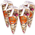 Potpourri 4 Pack Set – Dried Botanical Petals for Bowl or Vase Filler, Home Fragrance Décor – 4 Pouches, 70g Each (9.88 oz Total) (Jasmine)