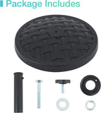 COBANA 31lb Patio Umbrella Base, Heavy Duty Round Outdoor Market Umbrella Stand Weight, Black