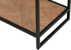 Liberty Furniture Bedford Chairside Table for Living Room - Weathered Oak