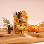 KAV Potpourri Bowl Filler, Spring Pot pourri Dried Flower Vase Fill Mix, Home Decor Scented Dry Petal Puporri, Cinnamon and Citrus, Natural Flower Home Fragrance 14 oz (Yelling Yellow)