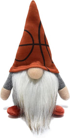 Little Basketball Gnomes Plush Ornaments Cute Swedish Tomte Nisse Dwarf Gnome Doll Sports Game Fans Gifts Tiered Tray Home Decoration