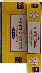 Seven Chakra Incense Sticks and Incense Stick Holder Bundle Insence