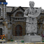 MOC-203285 Medieval Village School Building Set, Modular Building Model Set 8036PCS for Adults, Collectible Display Model Gift (9289PCS)