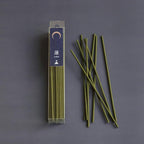 Asayu Japan Low Smoke Incense Sticks Yoga Set - 2 Scents: Lotus & Sandalwood, 40g Japanese Incense for Morning Energy & Evening Relaxation - Smokeless, Less Irritation