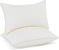 Leeden 12x20 Pillow Insert Set of 2 - Firm and Fluffy Lumbar Pillow Inserts, Rectangle Interior Sofa Pillow Inserts, Decorative Pillow Insert Pair - Beige Couch Pillow