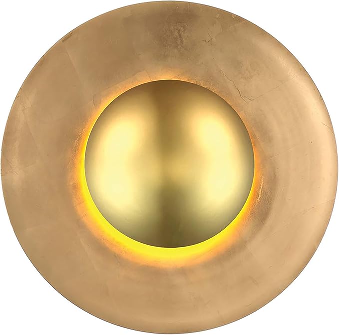Modern Forms Blaze 24in LED Wall Sconce 3000K in Gold Leaf