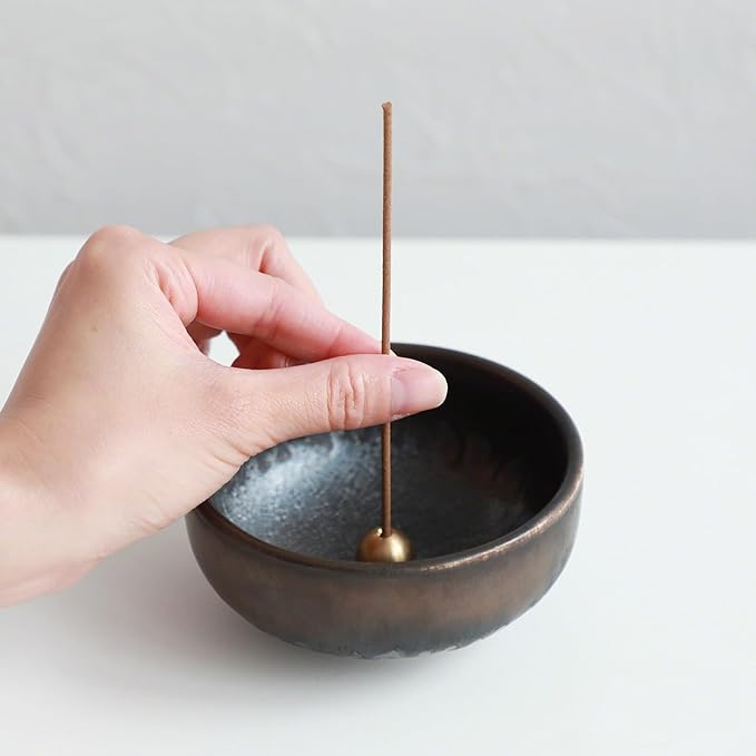 Asayu Japan Traditional Smoke Incense Sticks Frankincense Scent (40gr) for Morning Meditation, Relax or Yoga, Made in Japan - Frankincense
