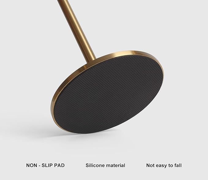 DAWALIGHT Cordless Lamp 4000mAh Rechargeable tbale lamp LED Desk Lamp Stepless Dimming Black and Gold Battery Operated Portable Cordless 2700K Gold Base