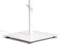 Business & Pleasure Co. Classic Patio Umbrella Base - Fits 6' to 11' Patio & Beach Umbrellas - Heavy Duty Square Metal Umbrella Stand Outdoor Base - White, 90 lbs