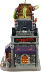 Lemax The Creature's Custom Hot Rod Shop #05611