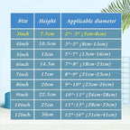Artliving 3 Inch Black 12pcs/Set Plastic Easels Plate Display Stands Picture Frame Stand Holder