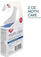 Enoz Moth Cakes – 8 Pack – Easily Hangs in Closets & Garment Bags – Kills Clothes Moths, Carpet Beetles, Eggs & Larvae – Treats 6.25 Cubic Feet
