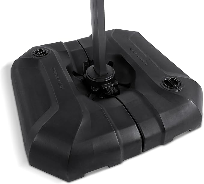 PURPLE LEAF Patio Umbrella Base SBL4090 Water &Sand Filled Weighted Base Outdoor Umbrella Base for Offset Cantilever Umbrella 200 Lbs