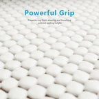 Non Slip Area Rug Pads Non Skid Rug Gripper 2x4 Feet Extra Thick Pad Anti-Slip Carpet Rug Mats for Hardwood Surface Floors, Keep Rugs Safe and in Place (2 x 4 Ft)