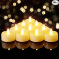 BEICHI Flameless Candles, 12/24/50/100/150 Pack Tea Lights Battery Operated, No Flickering Votive Candles LED Tea Lights for Halloween Christmas Wedding Home (150 Pack, Ivory Shell)