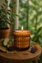 LORELY | Non-Toxic Candle in Textured Glass Vessel – Auden Lueur