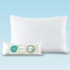 Sijo FlexCool Shredded Memory Foam Pillow - Adjustable Loft Pillow w/Cooling Surface - Good Housekeeping 2025 Bedding Award Winner - CertiPUR-US - Medium Firm for Back, Side, Stomach Sleeper (Queen)