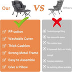 Lazy Chair for Living Room, Large Dark Grey Lounge Accent Chair with a Throw Pillow, Leisure Sofa Chair Set, Comfy Reading Chair for Bedroom, Dorm Room, Office