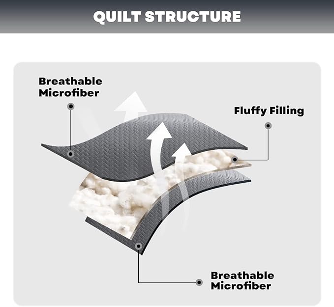 Maple&Stone Quilt Set Queen Size, Lightweight Grey Bedspread Ultrasonic Chevron Pattern Light Coverlet for All Season Comforter Bedding Decor - 3 Piece Full Bed Cover Sets