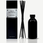 Urban Naturals Lavender Fields Oil Essential Oil Reed Diffuser Set with Real Lavender Stems! French Blossoms, Geranium & Clary Sage | #1 Gift Idea for Aromatherapy & Stress Relief | Vegan | USA Made