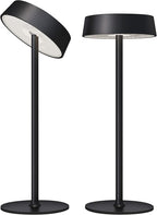 Cordless Lamp, Outdoor Waterproof, Dimmable Touch Control 3 Color Temperature, Battery Operated Portable, RGB, LED Memory Function, Rechargeable Table Lmap, Desk Lamp, Patio Dinning Restaurant Kitchen