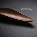 9" Length Incense Stick Holder with 3 Holes, Ceramic Incense Ash Cather for Counters, Meditation Room, Yoga, Home, Office (Brown)