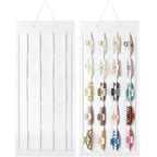 SMUK Hair Claw Clip Holder for Girls, Hanging Claw Clips Storage Organizer for Women, Hair Clip Stand Holder for Wall, Door, Closet, Big Claw Clip Display for Teen Girls