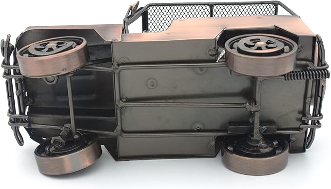 Unique Classic Car Gifts for Men, Cool Birthday Gift Ideas, Vintage Car Decor for Home, Office, Man Cave, Garage, Hand-Welded Metal Model Car Ornaments