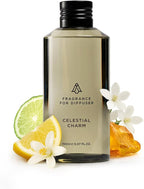 AromaPlan Hotel Scents Celestial Charm 5 Fl Oz (148ml), Home Luxury Aroma & Hotel Fragrance Diffuser Oil- Hotel Diffuser Oil for Aromatherapy- USA Made, Bigger Bottle, Bolder Aroma & Longer Lasting