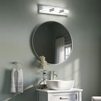 LED Vanity Lights 20in Bathroom Lights Fixtures over Mirror 3 Light LED Lighting Fixture for Bathroom 18W Mirror Lighting Fixture Modern Bath Light Bar Chrome Bath Lamps 6000K Vanity Wall Scone