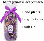 Purple Lavender Potpourri Bowl Dried Flowers, 3PCS Spring Strawberry Potpourri Bowl Filler Rose Vase Bowl Filler Decorative for Perfume Home Decoration Long Lasting Aroma (Lavender , Rose, Strawberry)