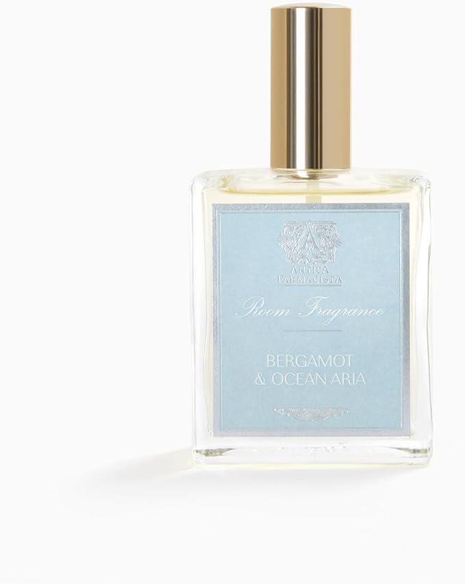 Antica Farmacista Room Spray - Elegant House Spray - Long-Lasting, Room Fragrance - Luxury Gift for Housewarming - Bergamot & Ocean Aria, 3.4 fl oz