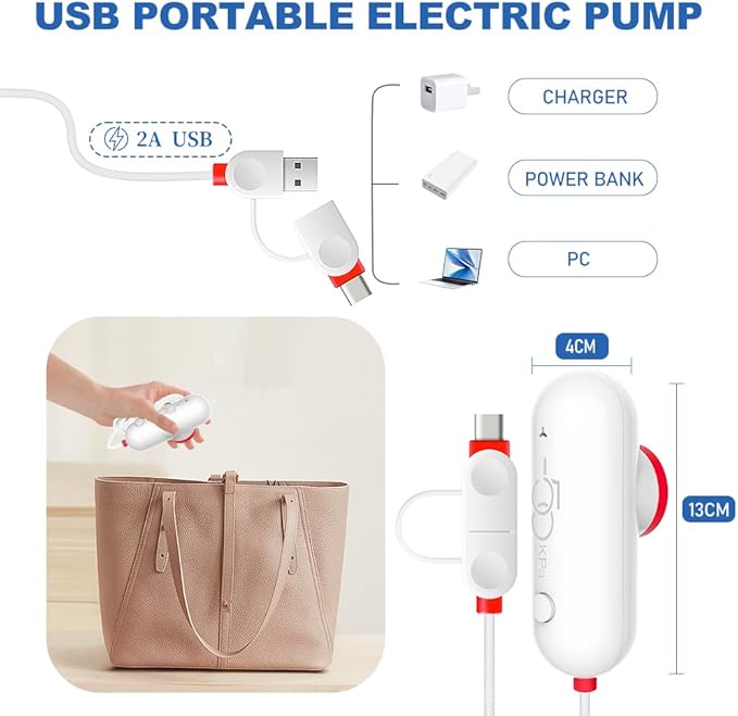 Vacuum Storage Bags for Travel - 12 Pack Space Saver Bags with Electric USB Pump, Vacuum Seal Compression Packing for Clothes and Luggage