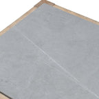 Liberty Furniture Millstone Chairside Table with Unique Tile Top for Living Room - Nutmeg Oak Wood