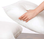 Plush and Durable Throw Pillow Inserts - 18 x 18 inches Set of 8, Hypoallergenic Polyester Fiber Fill - Perfect for Decorative Cushion Covers, Sofa and Bed Accent