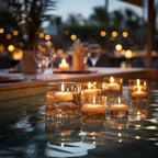 3 inch White Floating Candles, 36 Packs Unscented Floating Candle for Centerpieces-10 Hours Burn Time-3” White Floating Candles Bulk for Wedding Cylinder