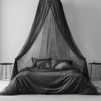 Mosquito Net Bed Canopy for Girls,King Canopy Bed Curtains Full Queen Size from Ceiling,Dome Mosquito Netting Bed Tent Twin Girls Princess Canopy Bed White Decor for Baby Crib,Kid Bed and Adult Beds