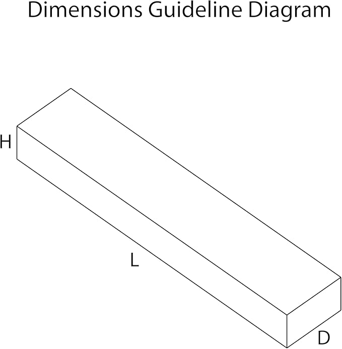Urbandi Modern Floating Shelves 3 Inches Thick for Wall, Wide Shelves for Kitchen, Living Room, Bedroom, and Bathroom, Natural Pine Wood, Rustic Wooden Shelf, (Set of 2) (Aged Barrel, 48Lx3Hx6D)