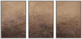 MUDECOR Framed Canvas Print Wall Art Minimalist Earthy Neutral Brown Abstract Illustrations Realism Decorative for Living Room, Bedroom, Office - 24"x36"x3 White