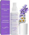 Room & Linen Spray - Lavender Chamomile Scent - Fabric and Air Freshener for Bedding, Sheets, and Home - Fine Mist Spray Bottle - 120 ml (4 fl oz) by Beyond Wicks
